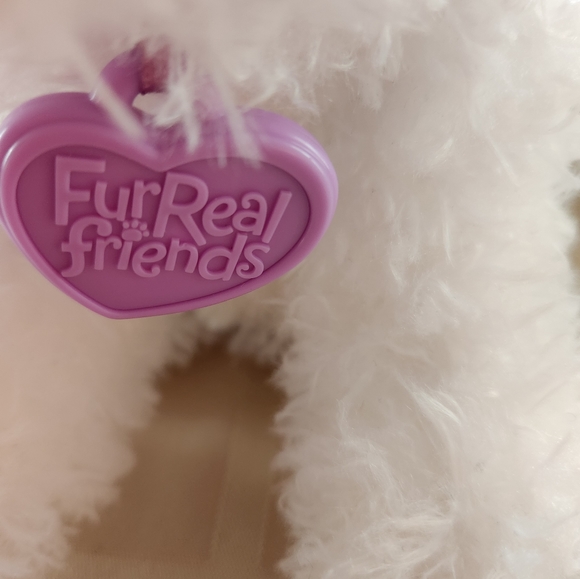 FurReal White Puppy Animated Poodle Maltipoo Stuffed Animal - Picture 8 of 10